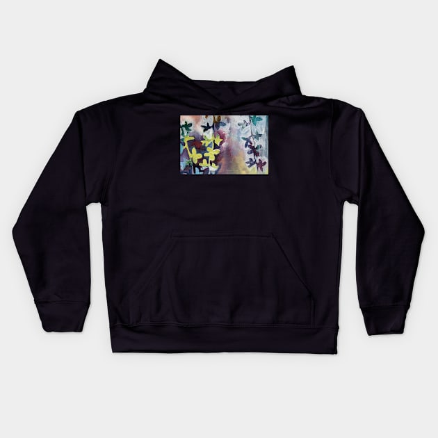 Gold rush Kids Hoodie by penandstrings